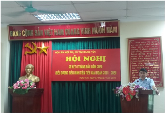 Sơ kết 6 tháng đầu năm 2020 và biểu dương điển hình tiên tiến giai đoạn 2015 - 2020