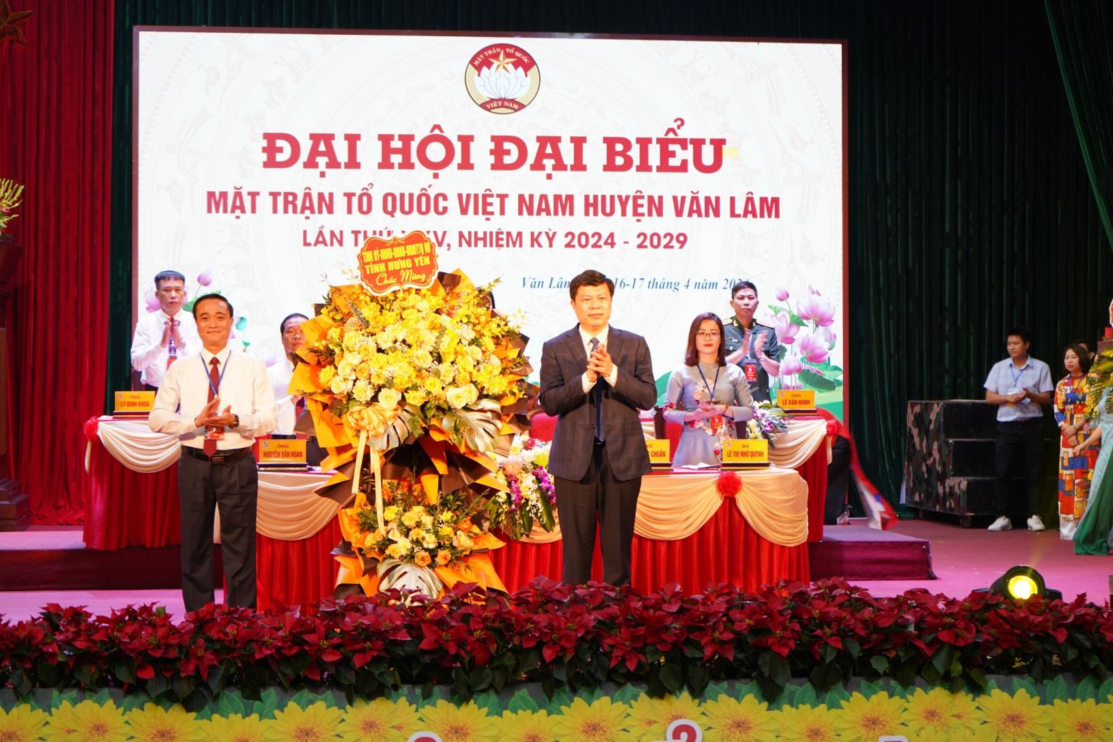   Đại hội đại biểu Ủy ban MTTQ Việt Nam huyện Văn Lâm lần thứ XXV, nhiệm kỳ 2024 – 2029 thành công tốt đẹp