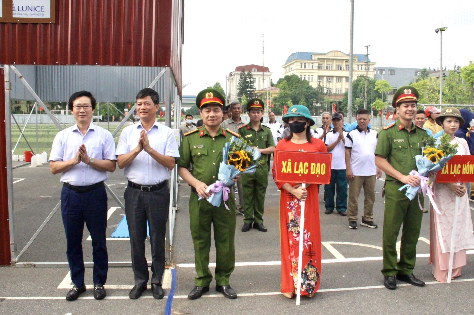 Hội thi nghiệp vụ chữa cháy và cứu nạn, cứu hộ “Tổ liên gia an toàn phòng cháy, chữa cháy” huyện Văn Lâm, năm 2024 thành công tốt đẹp